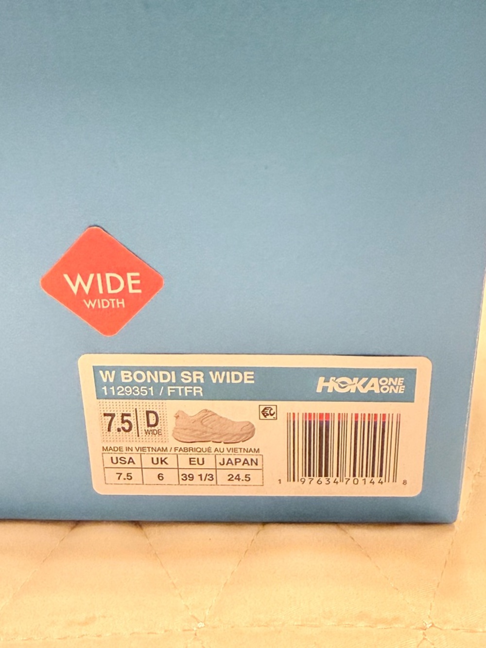 HOKA BONDI SR WIDE WOMEN - Picture 10 of 11